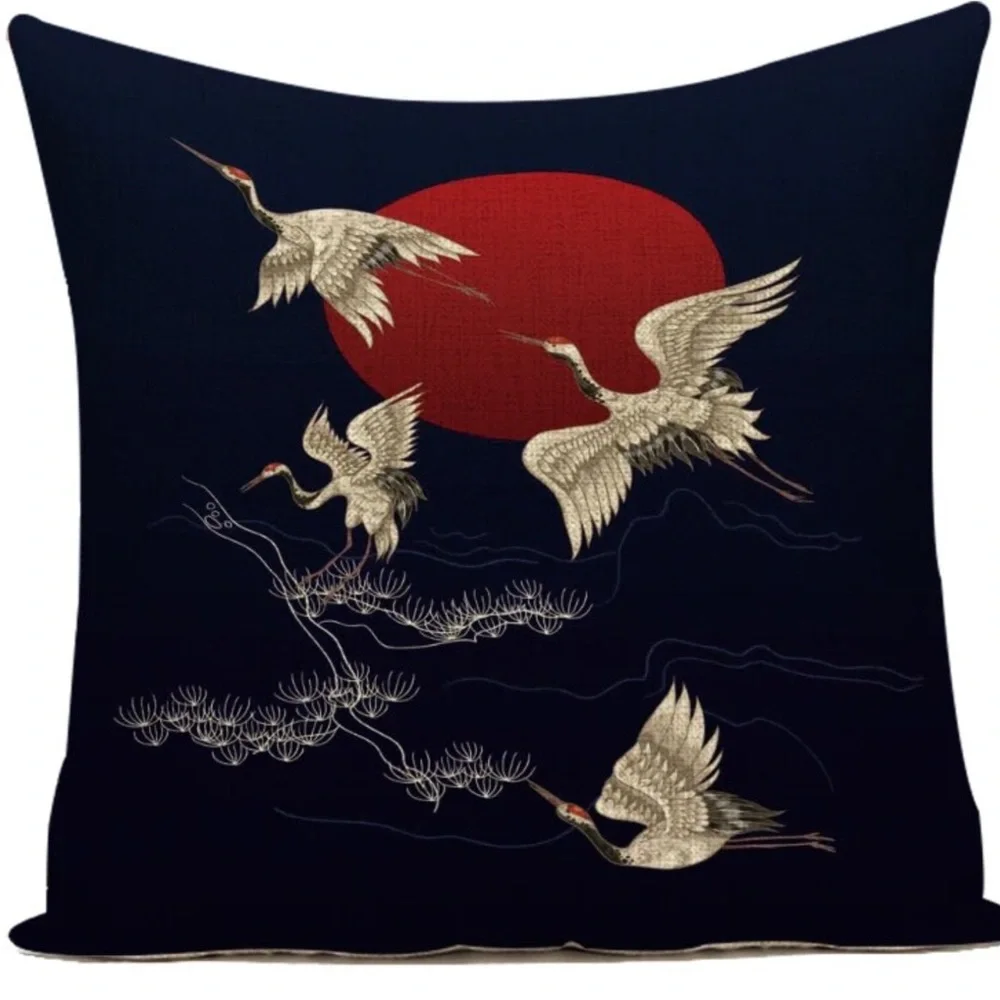 Japanese design pillow case covers